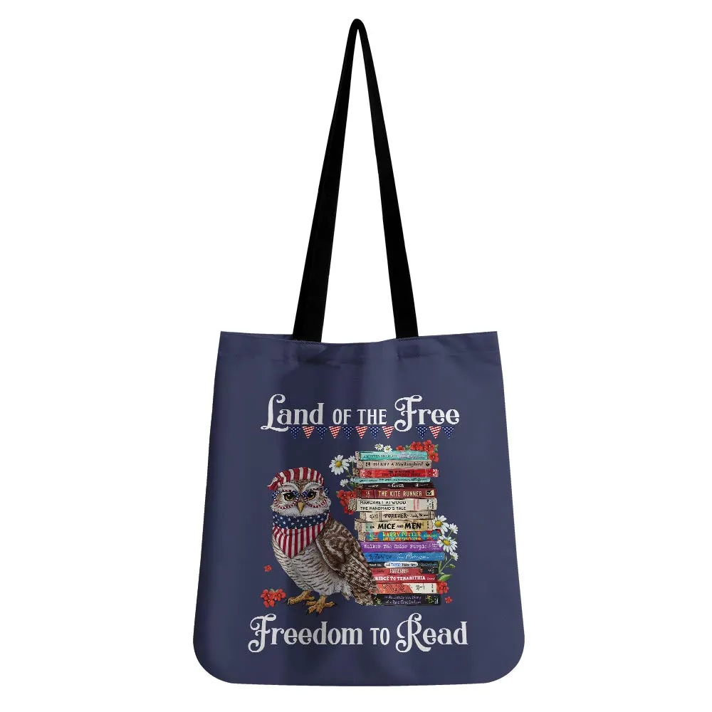 Land Of The Free Book Lovers Gift TBF532