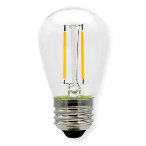 LED Bulb Warm white Filament 1W S14 240V