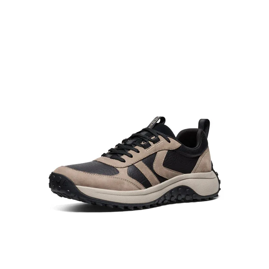 Men's Keen KS86 Leather Sneaker Color: Brindle / Plaza Taupe