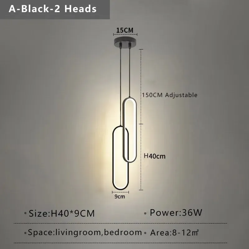 Modern Minimalist LED Pendant Light