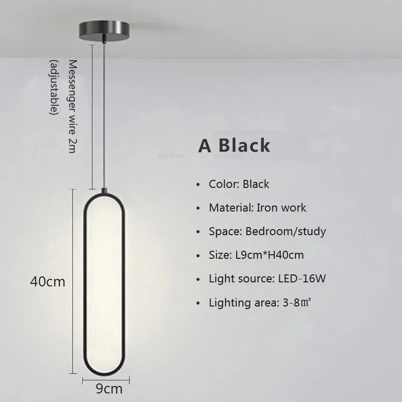 Modern Minimalist LED Pendant Light