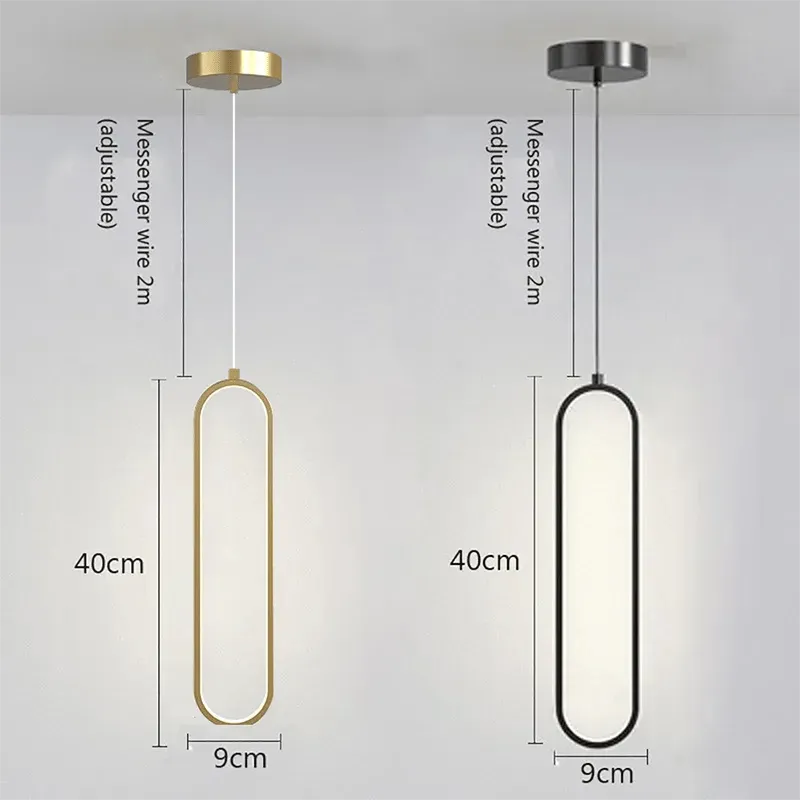 Modern Minimalist LED Pendant Light