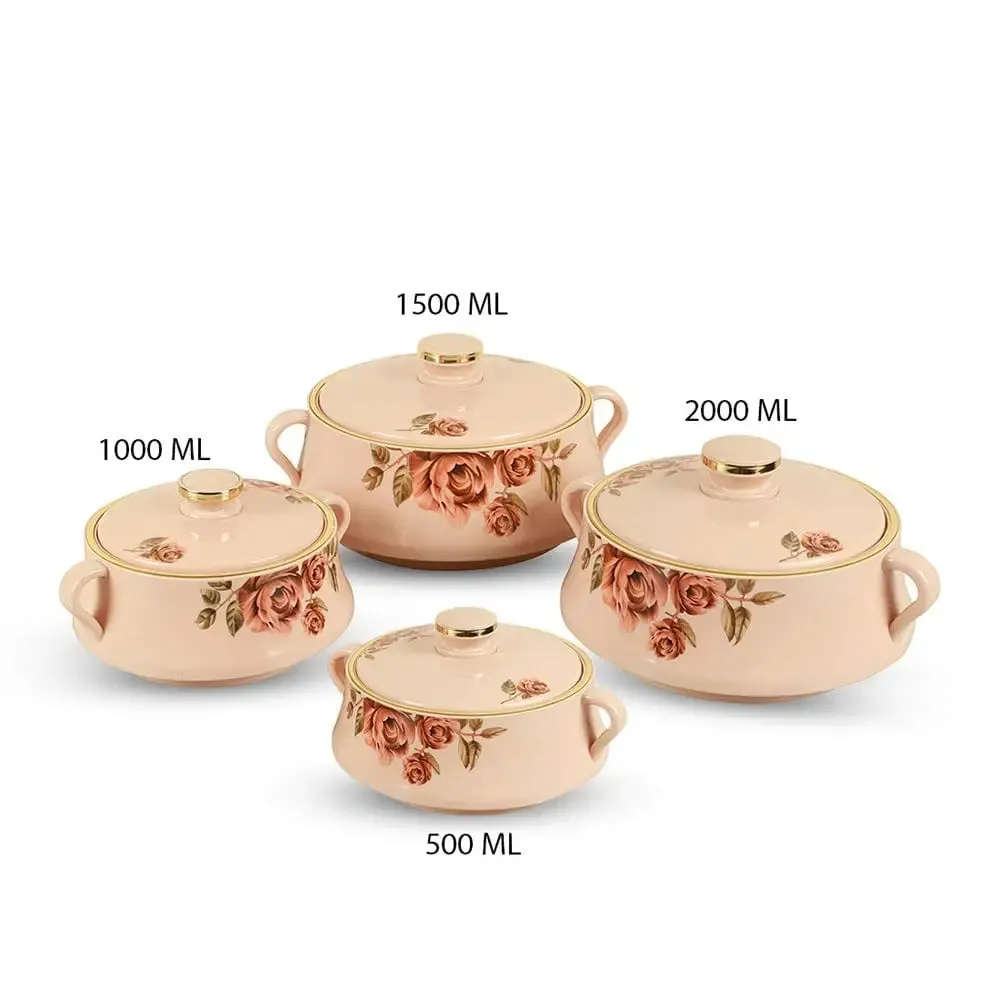 Nayasa Brown Casserole Set 4 - Keep Your Food Warm and Fresh