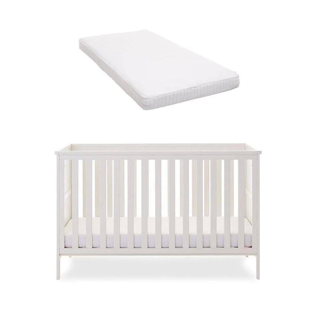 Obaby Evie Cot Bed - White