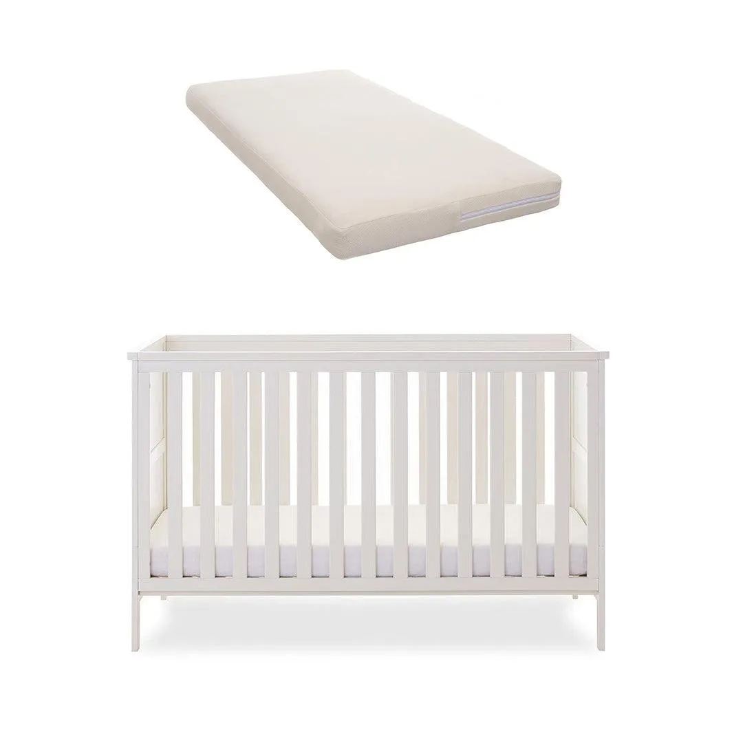 Obaby Evie Cot Bed - White