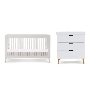 Obaby Maya 2 Piece Room Set - White   Acrylic