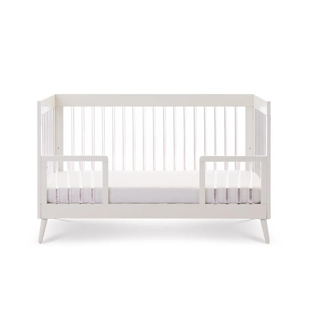 Obaby Maya Cot Bed - Scandi White   Acrylic