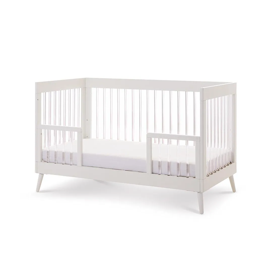 Obaby Maya Cot Bed - Scandi White   Acrylic