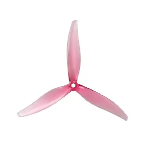 Orange HD 7043 Hurricane PC 3 Blade Propellers 2CW 2CCW – Clear Pink