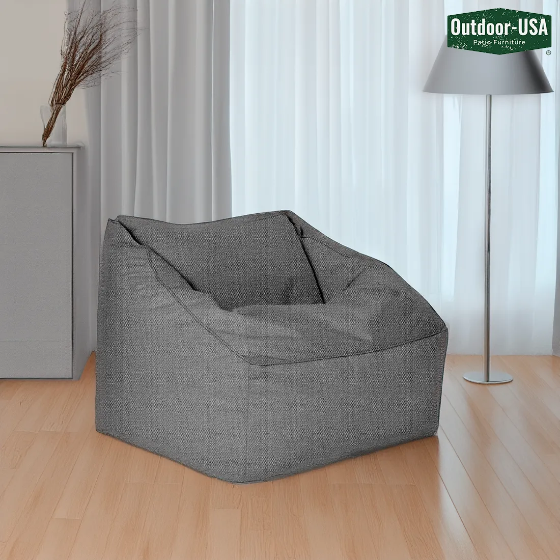 Outdoor-USA Cube Shaped Bean Bag