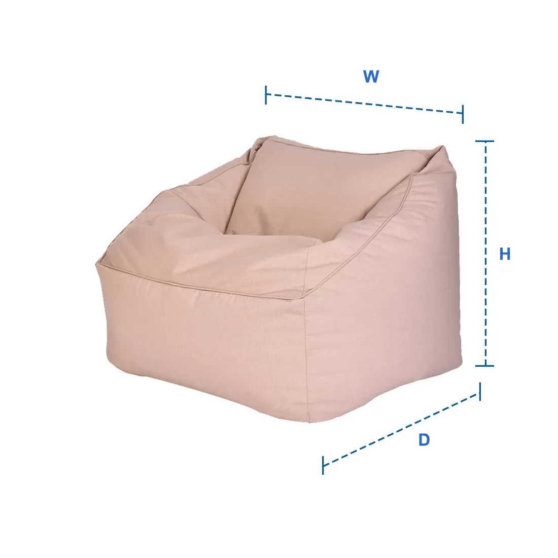 Outdoor-USA Cube Shaped Bean Bag