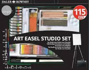 Painting set DALER-ROWNEY COMPLETE ART SET 115pcs