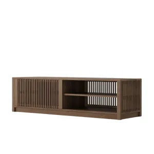 Ray Open Entertainment Unit - Teak