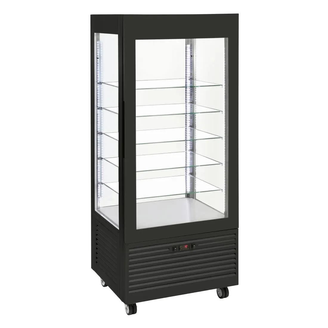 Roller Grill Bi-Temperature Display Cabinet Black RDB800