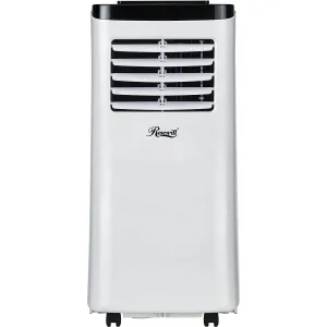 Rosewill Portable Air Conditioner 7,000 BTU, 3-in-1: AC, Fan & Dehumidifier, Remote Control, Self-Evaporation, Up to 200 Sq.Ft., White - (RHPA-18001)