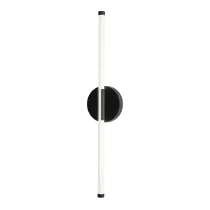 Rusnak 24 In. LED Wall Light Black Finish