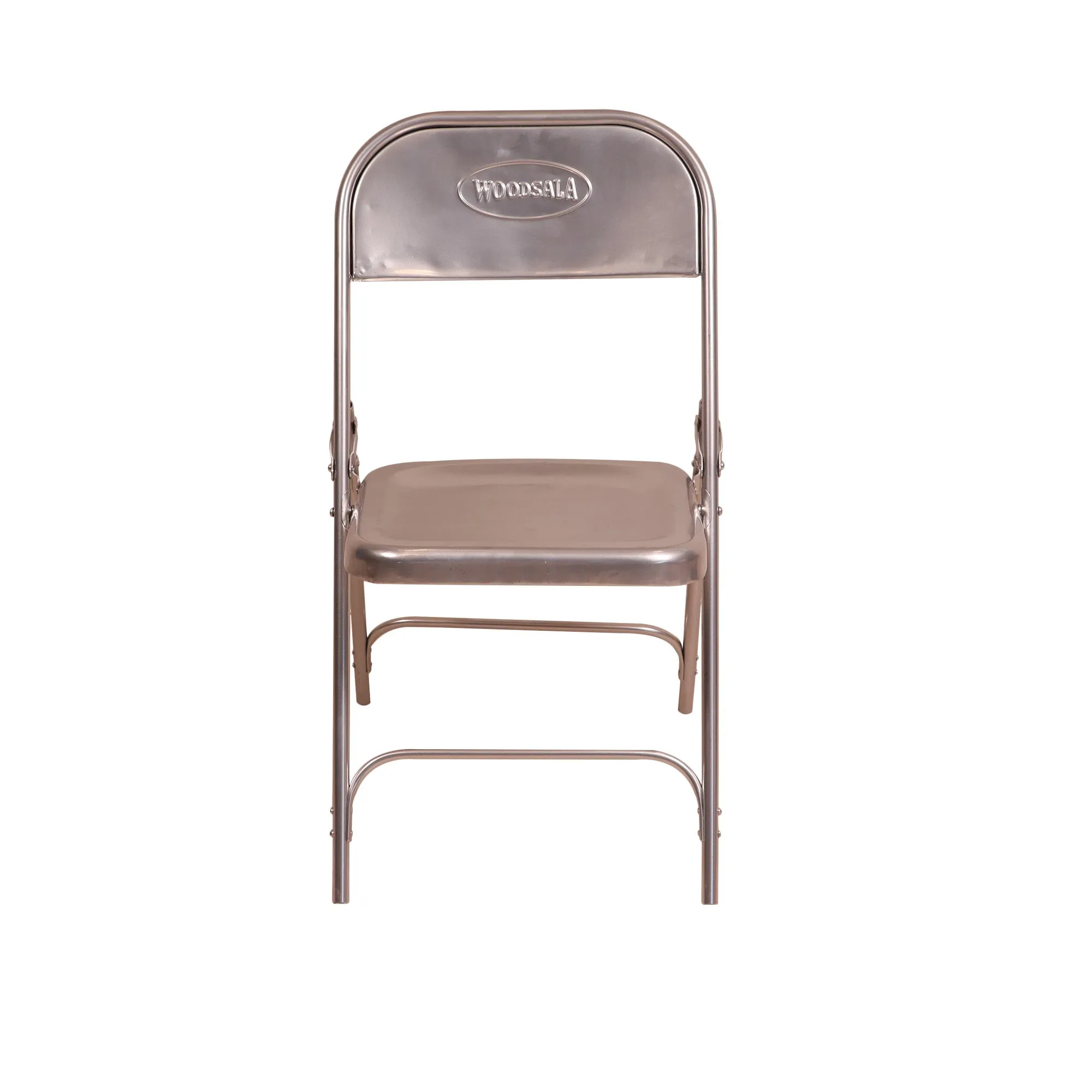 Shiny Metallic Folding Chair