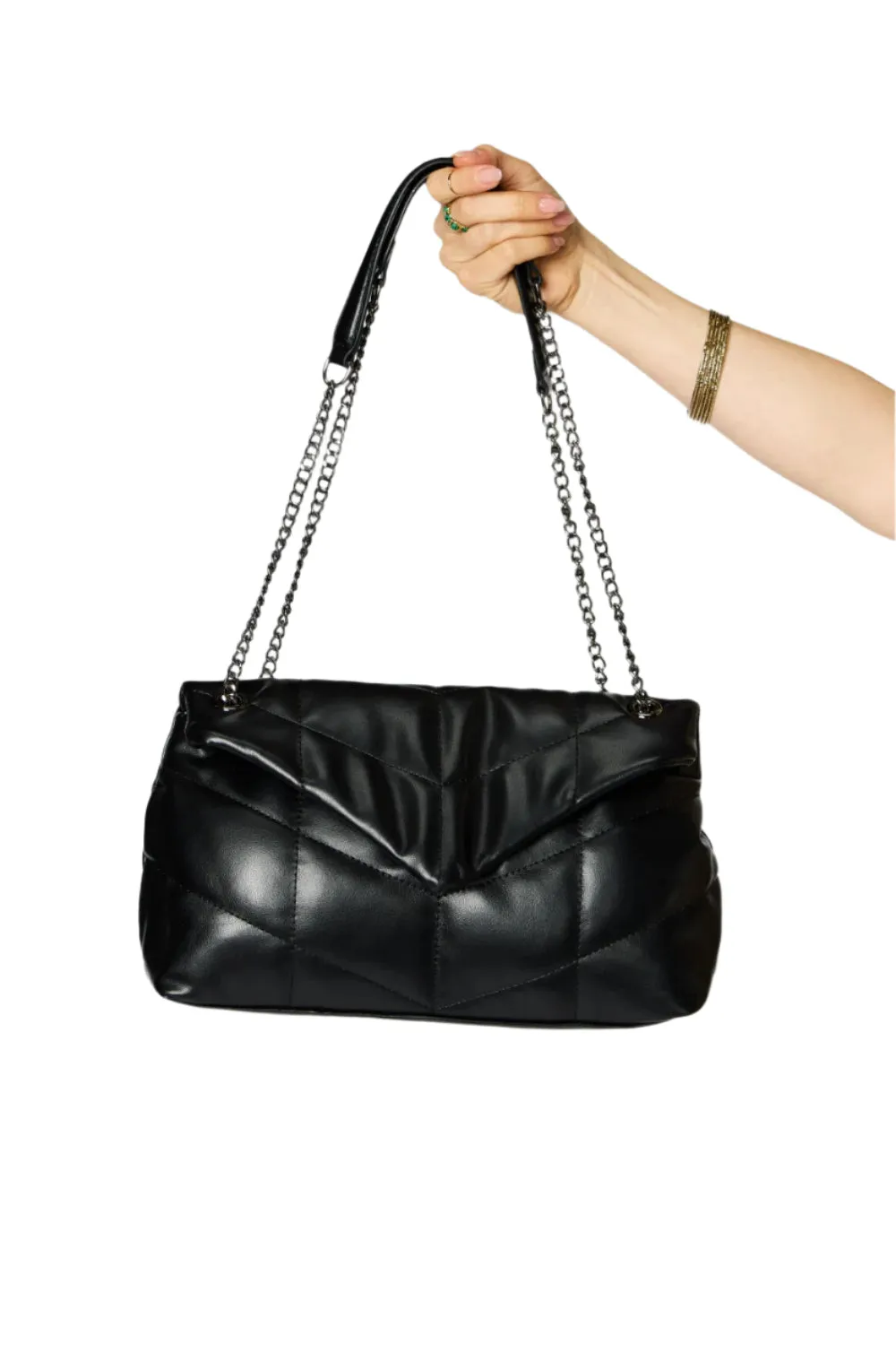 SHOMICO PU Leather Chain Handbag