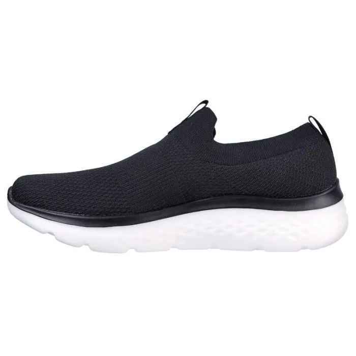 Skechers Hyper Burst Manchester Slip On Black Mens