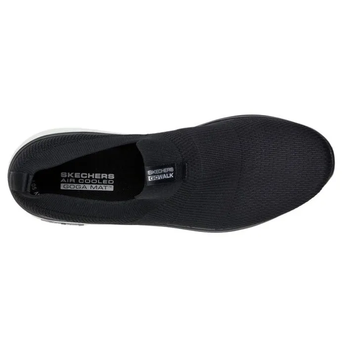 Skechers Hyper Burst Manchester Slip On Black Mens