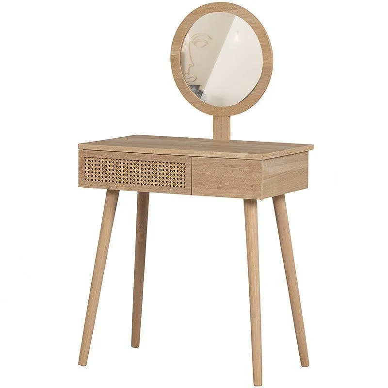 Soof Natural Wood Hall/Dressing Table