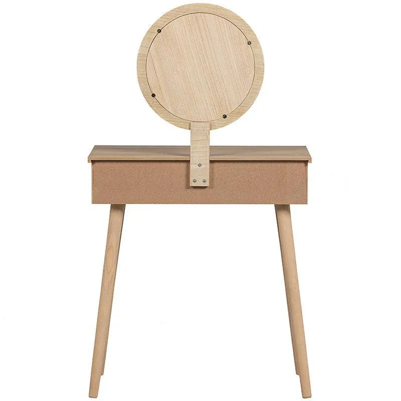 Soof Natural Wood Hall/Dressing Table