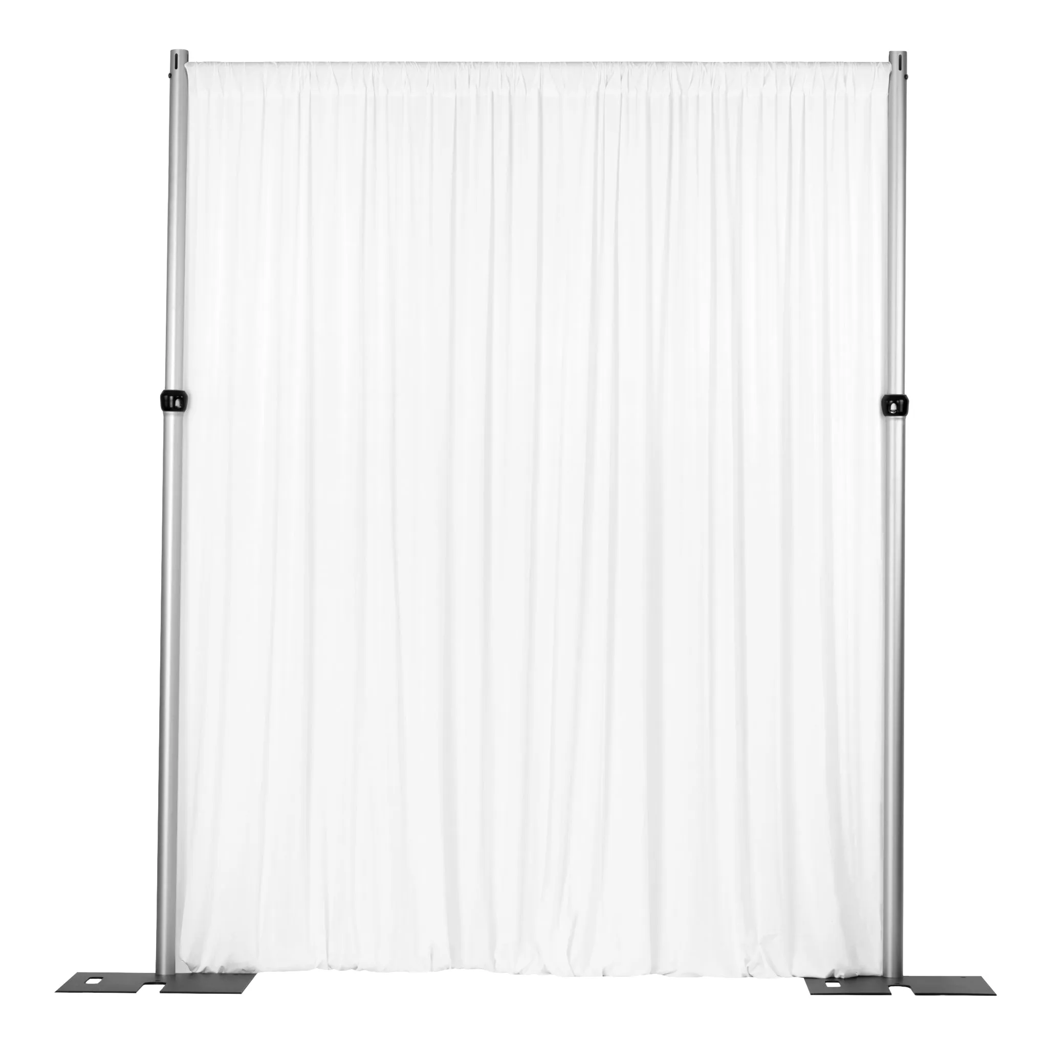 Spandex 4-way Stretch Drape Curtain 10ft H x 60" W - White