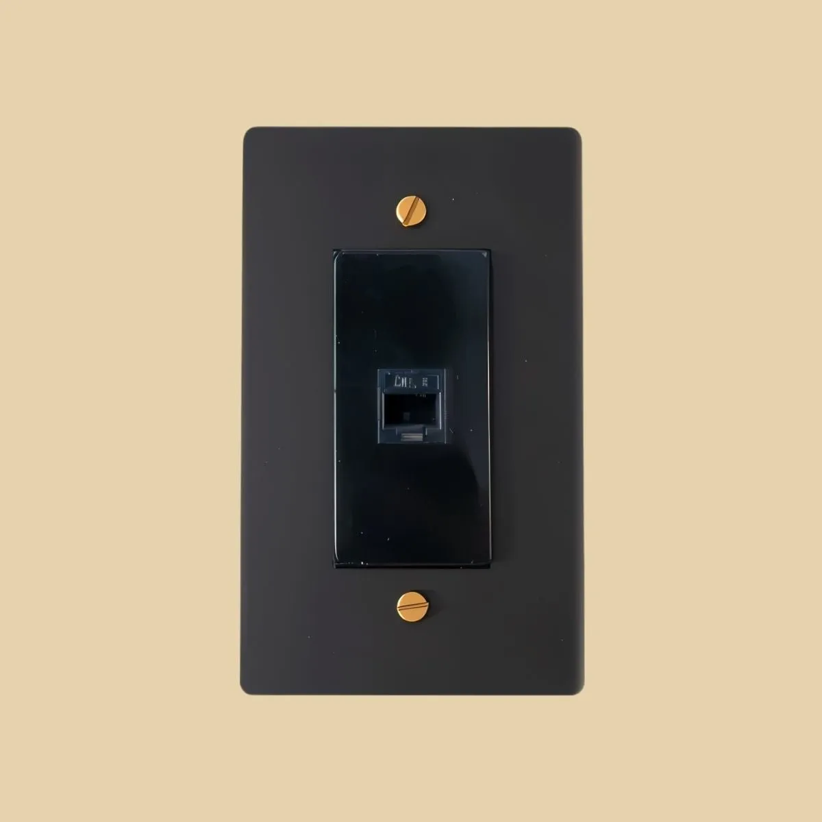 The Brass Telephone Socket (RJ11) (1-Gang)