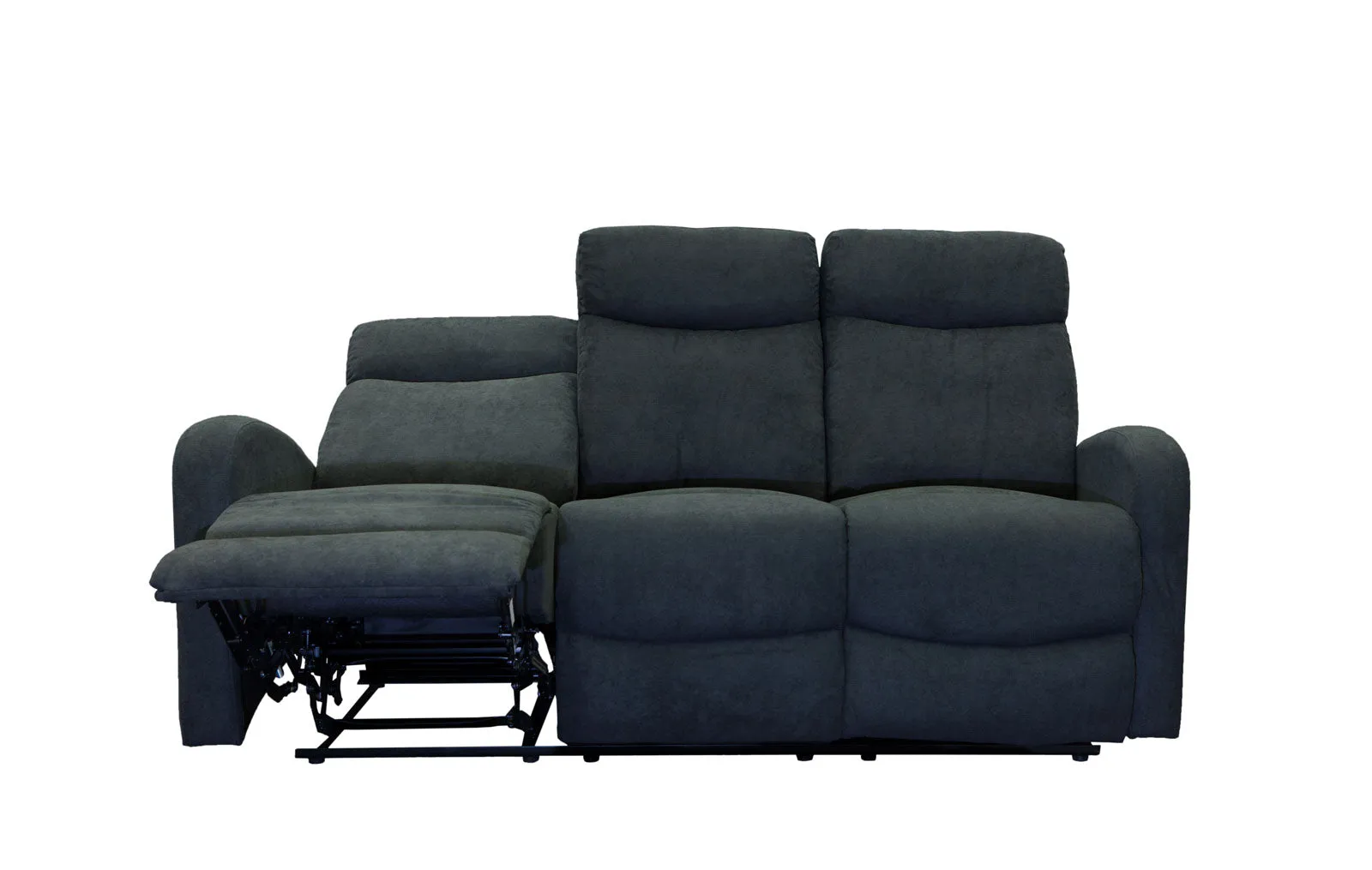 Verona 3-Piece Recliner Set - Black