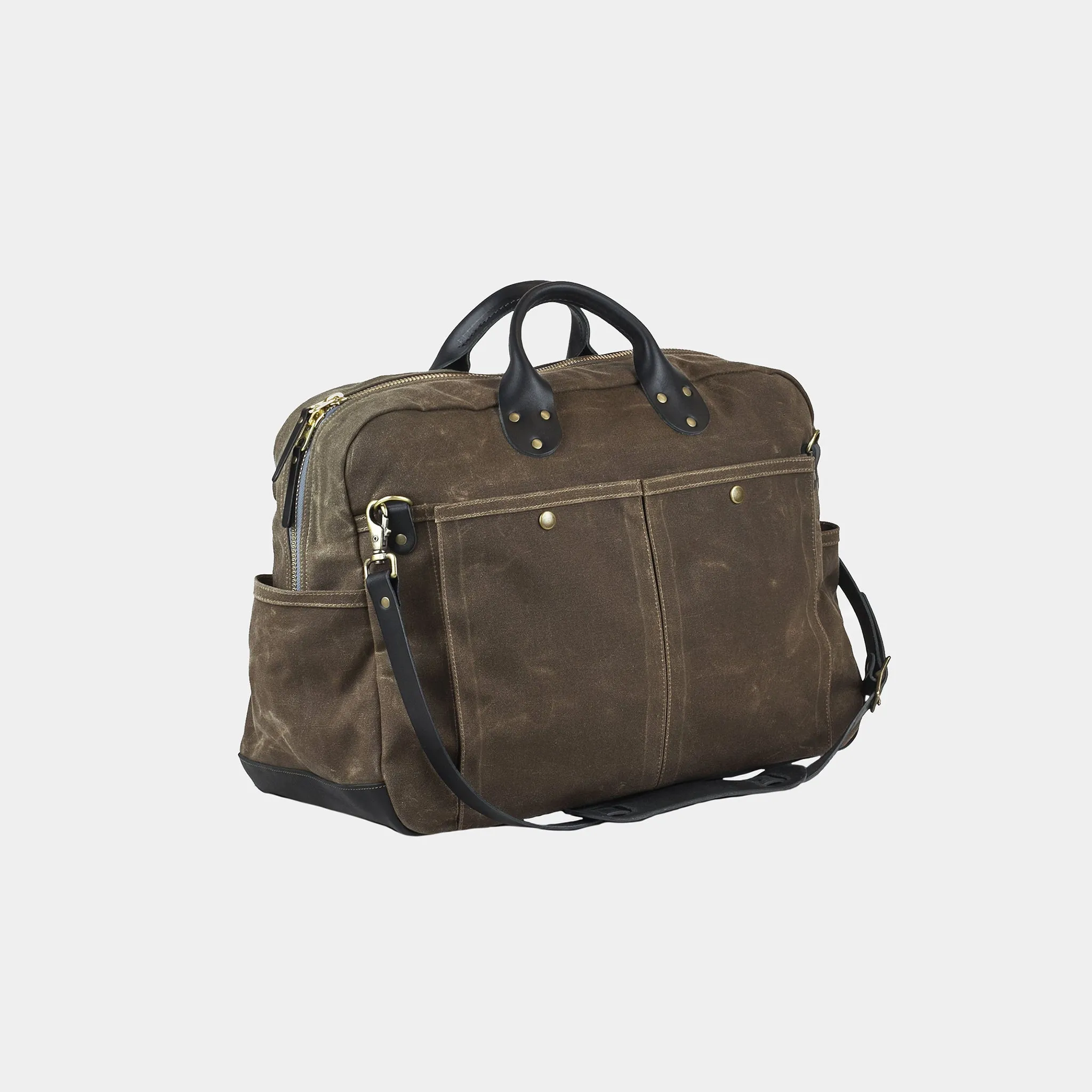 Weekender Waxed Canvas Bag