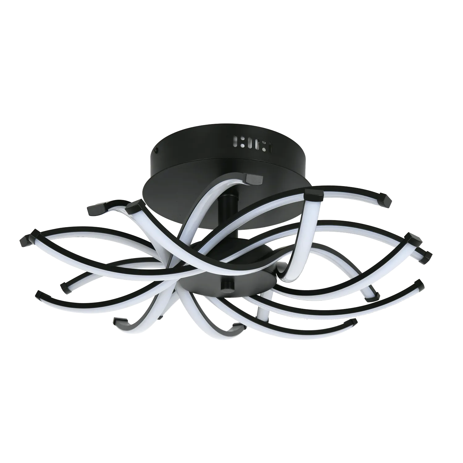 Willow 80W Matt Black LED Ceiling Light