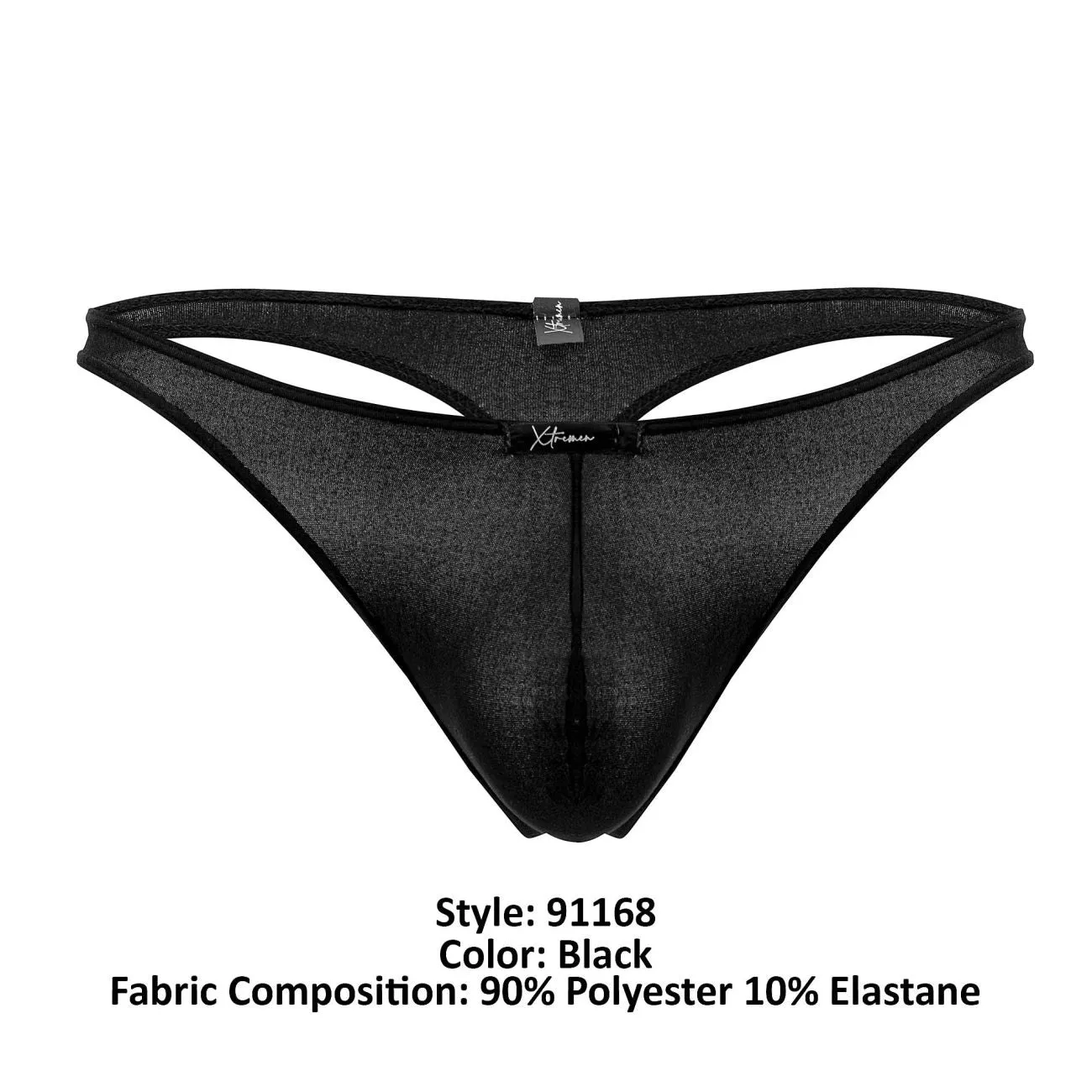 Xtremen 91168 Durazno Thongs Color Black